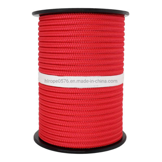 PP Cuerda Multibraid y 8 mm de colores estándar rojos