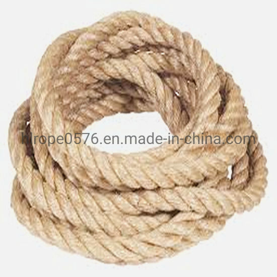 100% de fibra natural Twist Sisal Cuerda