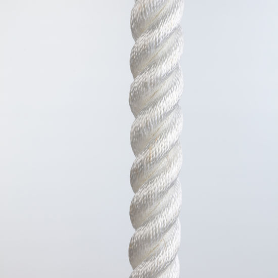 3/8/12 Cuerda de poliéster marino torcido trenzado para pescar y amarre