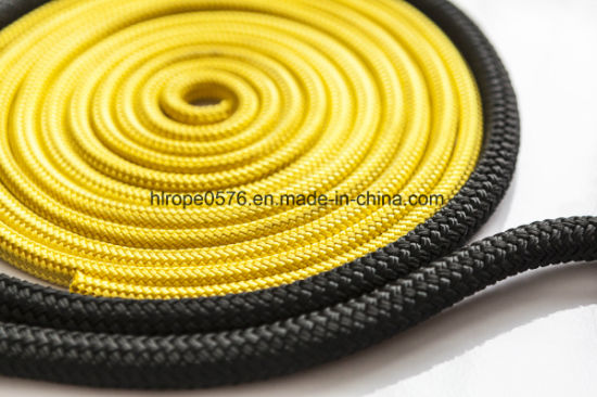 Cuerda flotante de poliamida de nylon amarillo de 12 hilos de alta calidad