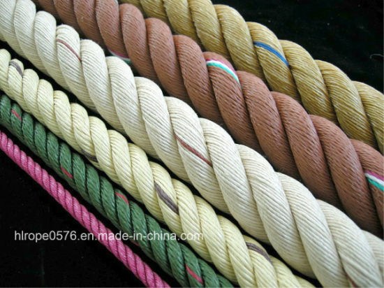 Cuerda de polipropileno 4 hilos cuerda de tablero de color