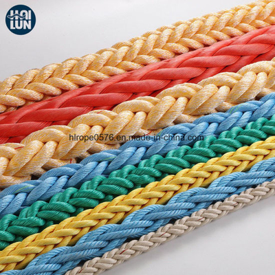 Cuerda de amarre marino de cuerda trenzada de polipropileno trenzado