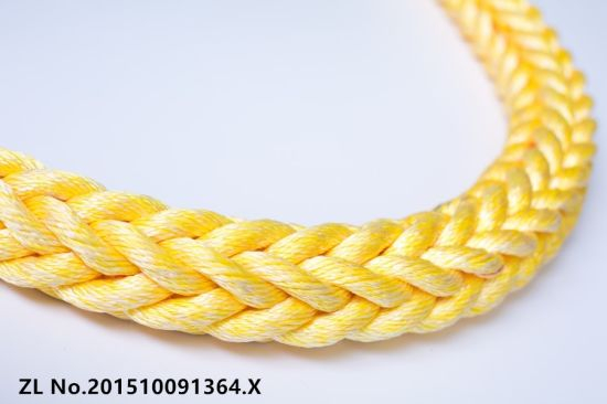 Cuerda de remolque marina de poliéster mezclado de poliéster mezclado de poliéster de polipropileno de poliéster para amarre