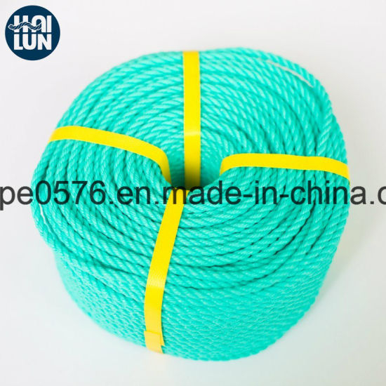 Cuerda de pesca de tigre de polipropileno colorido