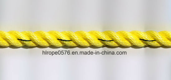 Calidad comercial de la cuerda de amarre Danline reciclada de PP / PE