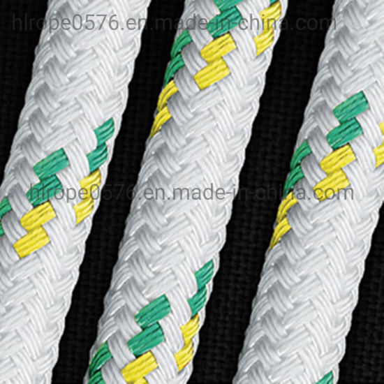 Cuerda trenzada doble multifilamento PP para cabrestante