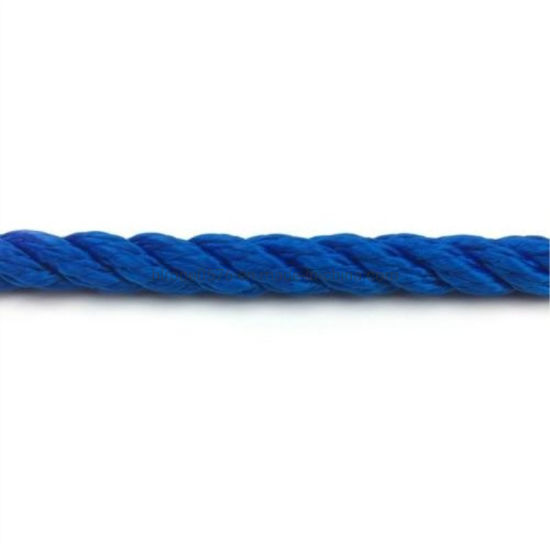 Cuerda multifilamento de 8mm 3 Strand Rope Royal Blue X 10 Meter Longitud