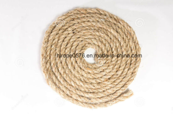 Fábrica Direct 3 Strand Jute Sisal Twist Cuerda y cordel