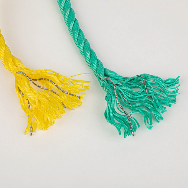 3 hebras trenzado polipropileno pp plomo danline cuerda para la pesca