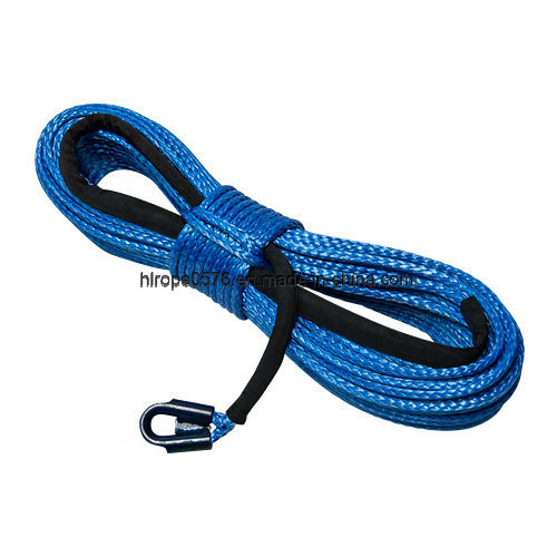Cuerda de cabrestante de fibra fuerte UHMWPE / HMPE Cuerda de amarre