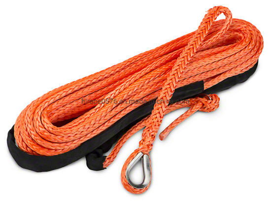 12 Strand Rope HMWPE / HMPE UHMWPE Cuerda Cuerda Cuerda