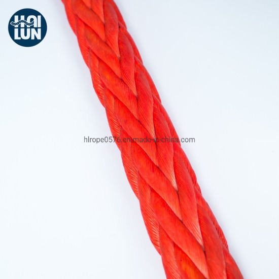 Cuerda de cabrestante de cuerda Hmwpe / Hmpe Cuerda de tracción UHMWPE