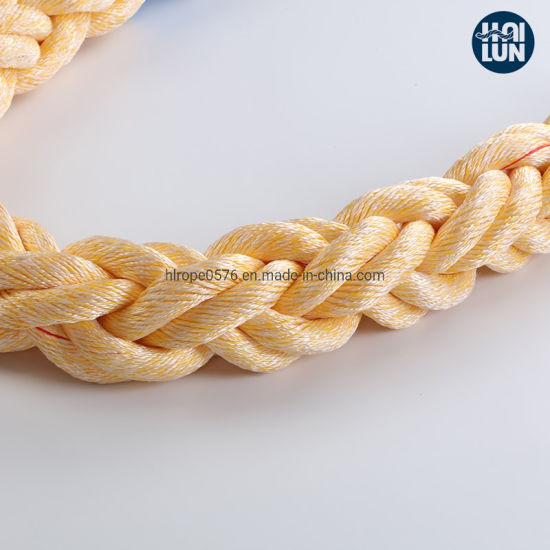Cuerda de amarre de cuerda mezclada de polipropileno y poliéster