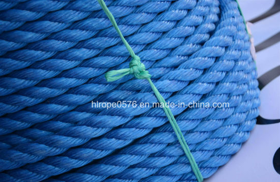 38strand 38mm Twist Blue Polyproplylene Ropes