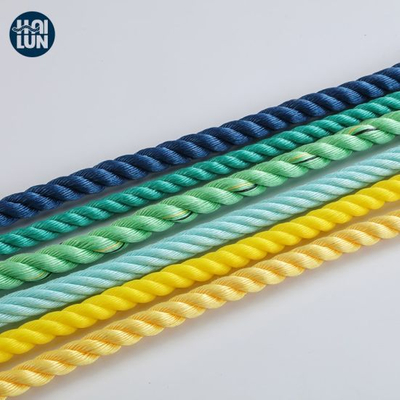 Cuerda marina de polipropileno PP Danline de 3 hilos de color