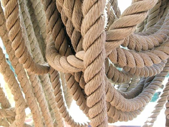 Cuerda de fibra natural de sisal / cuerda de yute