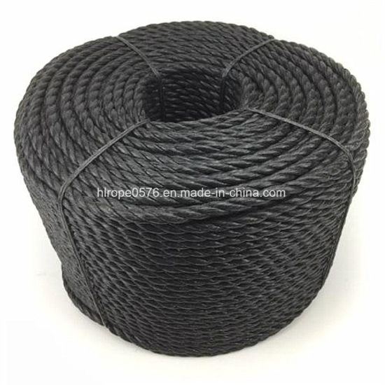 Rope de polipropileno - 3 y 8 "x 600 ', negro