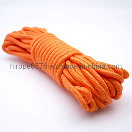 Cuerda de la cuerda de amarre de la cuerda de amarre de la trenza doble de nylon para puerto