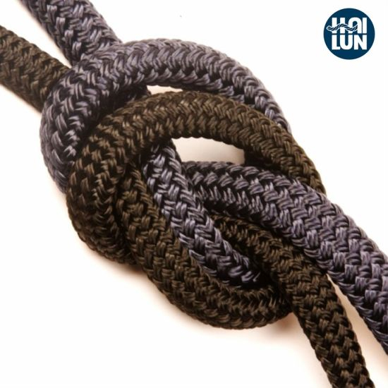 Cuerda de amarre trenzada doble de buena calidad de nylon