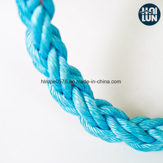 Cuerda de polipropileno azul al por mayor de fábrica profesional