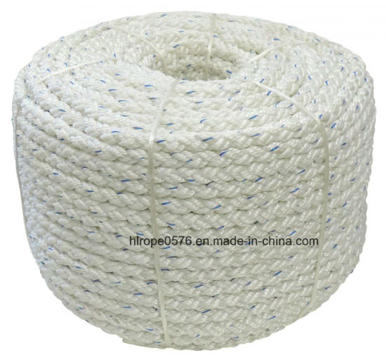 Cuerda de amarre de alambre cuadrado 100 toneladas bobina blanco-8 hilos-diámetro 12mm