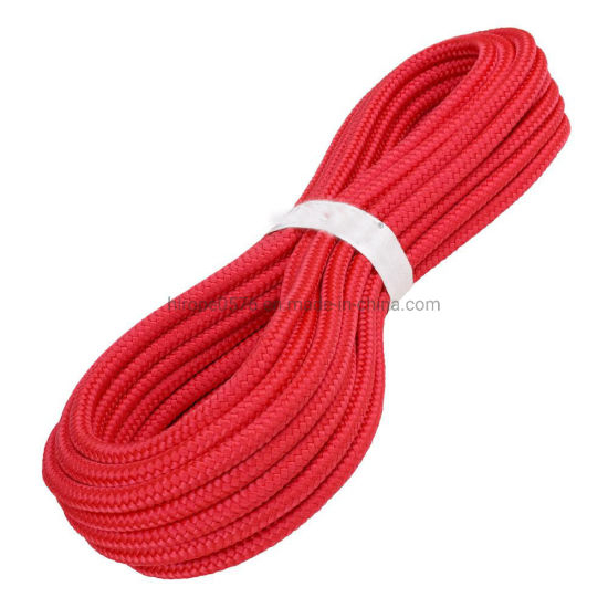 PP Cuerda Multibraid y 8 mm de colores estándar rojos