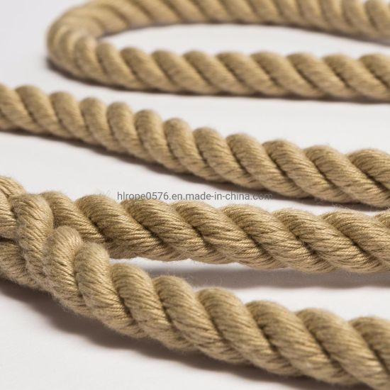 3 Strand Garden Embalaje Jute Manila / Sisal Cuerda