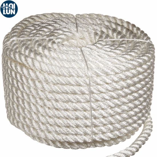 Cuerda de fibra sintética de nylon de la nave