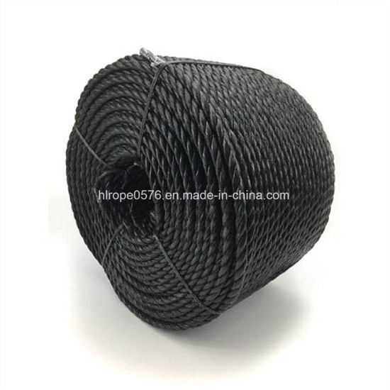 Cordón de dibujo de 8 mm Cuerda de polipropileno negro x 220 metros de bobina