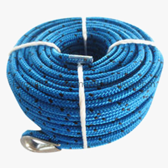 Cabrestante PP multifilamento cuerda trenzada doble