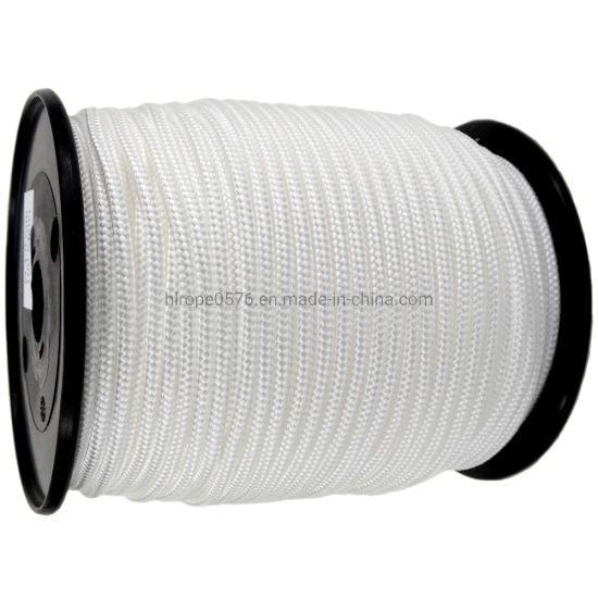 Hilo de poliéster trenzado blanco de 4 mm 8 capas X 200 m