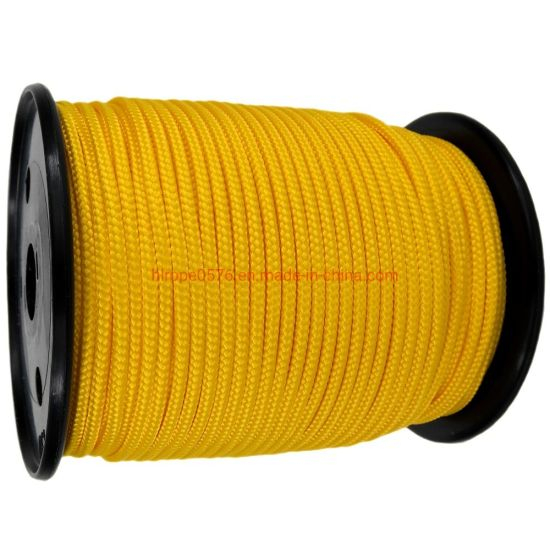 4 mm poliéster amarillo trenzado polipropileno multicord x 200m