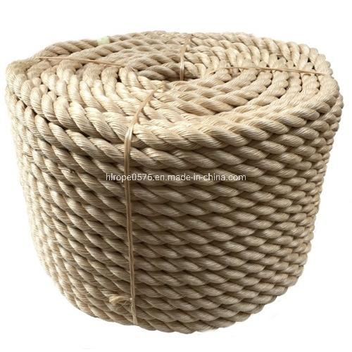 Color natural de alta resistencia 3 hebras HEMP / MANILA / Cuerda SISAL