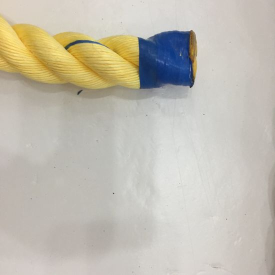 Cuerda combinada PP de 3 hilos de alta calidad para pesca de arrastre / amarre / trabajo seguro