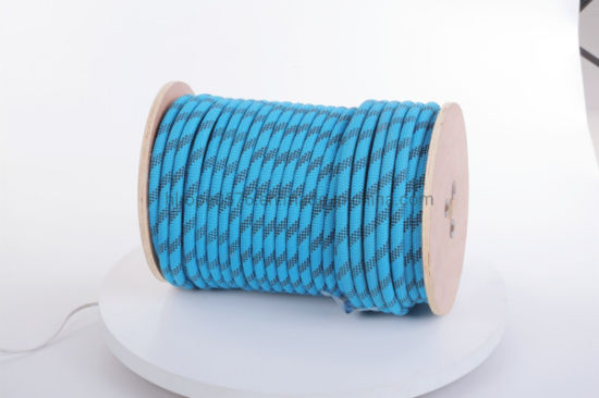 Cuerda de poliéster trenzado doble de 5/16 "X 150 pies, azul