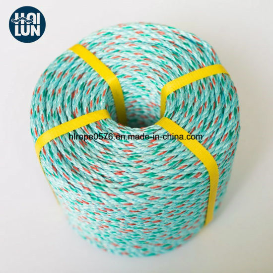 Cuerda marina de polipropileno de giro de alta resistencia