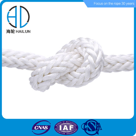 Cuerda de poliéster de mascota de alta resistencia de alta resistencia de alta resistencia de la cadena marina para amarre