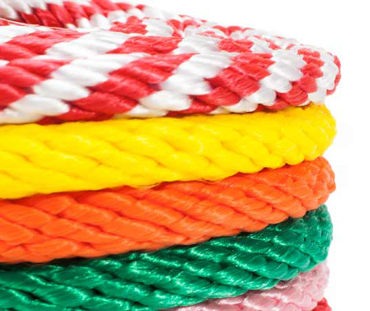 Colorido de alta calidad Fuerte Vida Buena Resistencia a la abrasión Ploypropylen Ropes