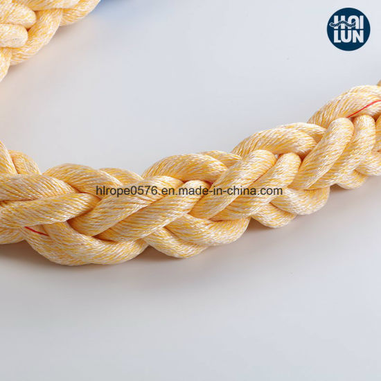 PP y poliéster cuerda de amarre mezclada cuerda de pesca de cuerda de cáñamo
