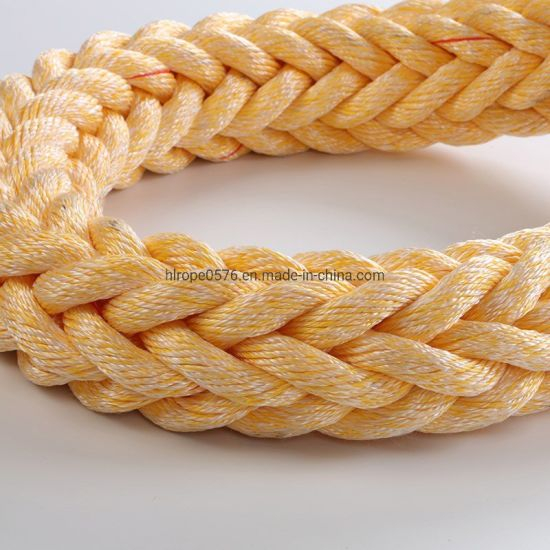 Cuerda de amarre mezclada de polipropileno y poliéster de buena calidad.