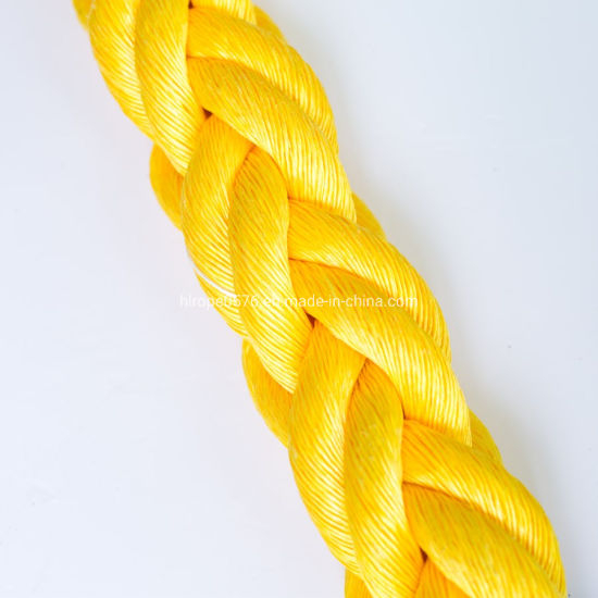 Alta resistencia 8/12 Strand Hawser PolypropyleN PP Mono Monofilamento Marino Cuerda de remolque