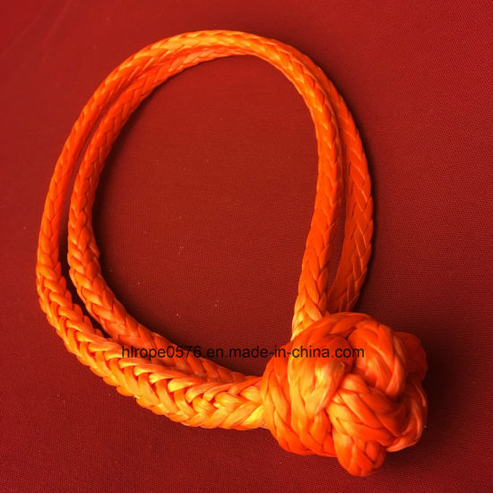 12 hebras de cuerda UHMWPE con orificios de empalme en ambos extremos