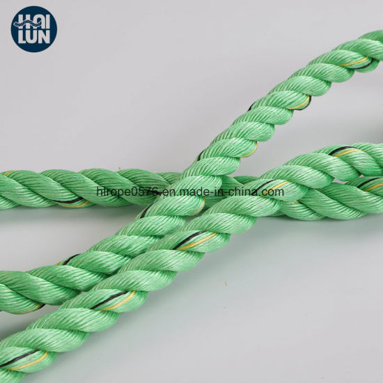 Cuerda de PP Green Marine 3strand para amarre