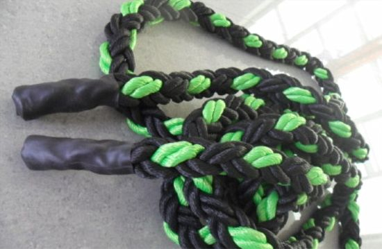 Cuerda de polipropileno de 8 Strand para TUG Y BARCO GREEN BLACK