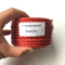 Rojo 6mmx20m Cuerda de polipropileno de par trenzado de alta resistencia Cuerda de PP flotante Cuerda de barco Vela Camping Línea de seguridad Tendedero