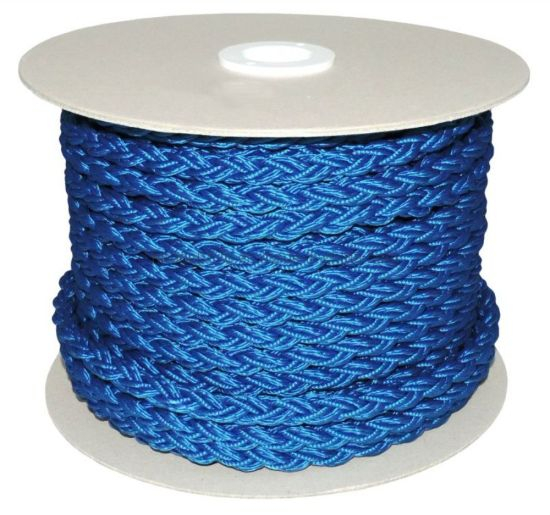 Cable flotante línea cuadrada PP-50mt carrete-azul claro-D.16mm