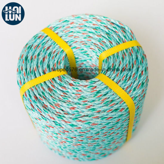 Cuerda de amarre de polipropileno popular de 3 hebras